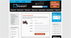 Desktop Screenshot of batteriepower.com