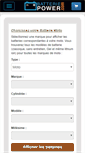 Mobile Screenshot of batteriepower.com